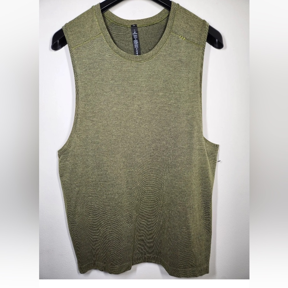 NWOT Lululemon Men's Metal Vent Tech Sleeveless 2.0 Tank Top Shirt Size Large